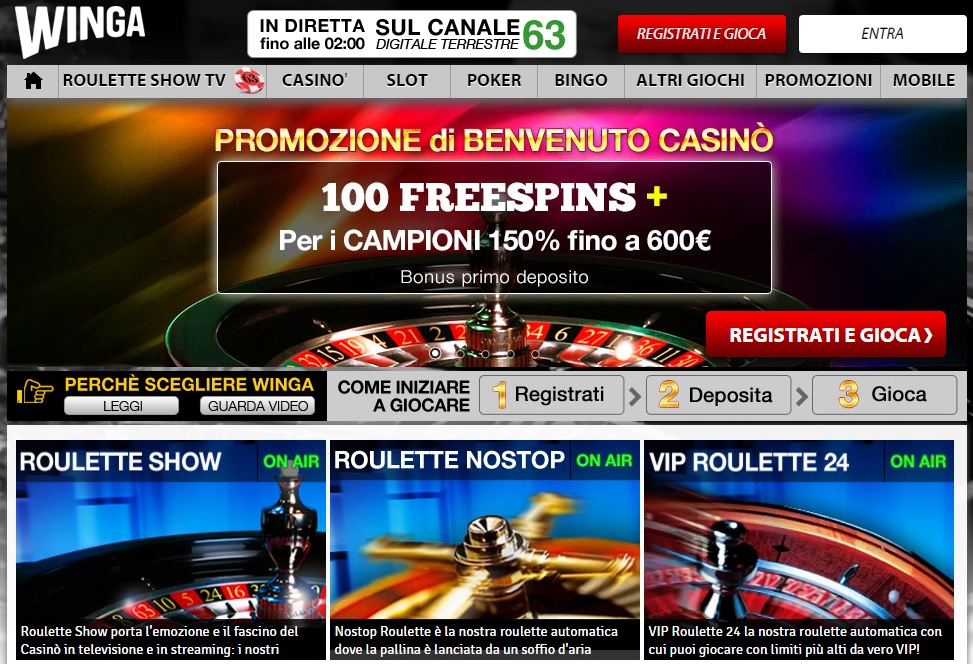 Casinò online Winga casino online winga